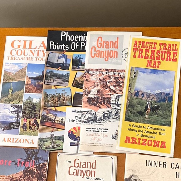 RARE Grand Canyon Collectable Paper Memorabilia 1900s Hidden Trails Lodging Etc - Picture 3 of 7